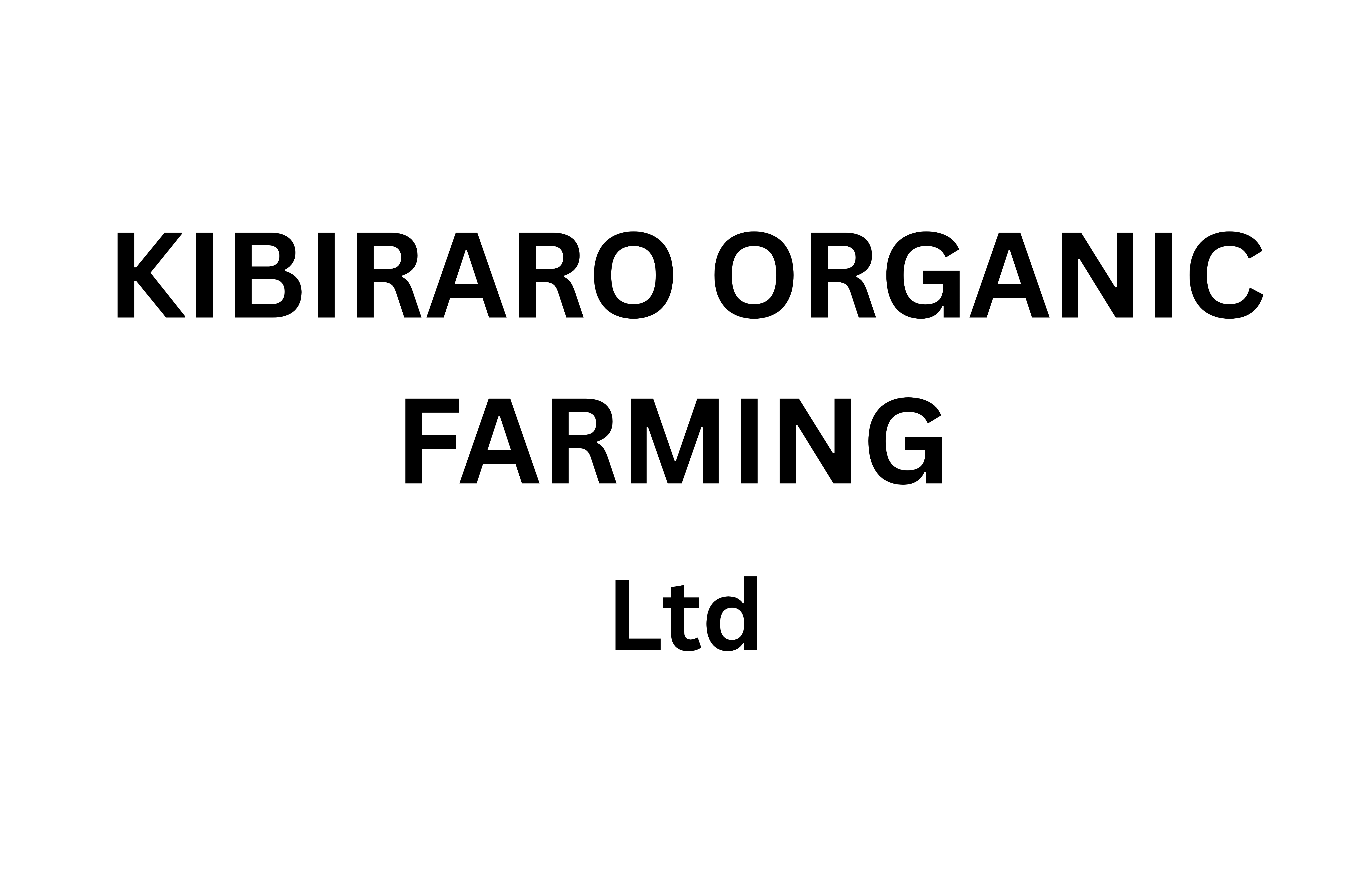 KIBIRARO ORGANIC FARMING Ltd Logo